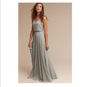 Jenny Yoo Inesse Chiffon Gown